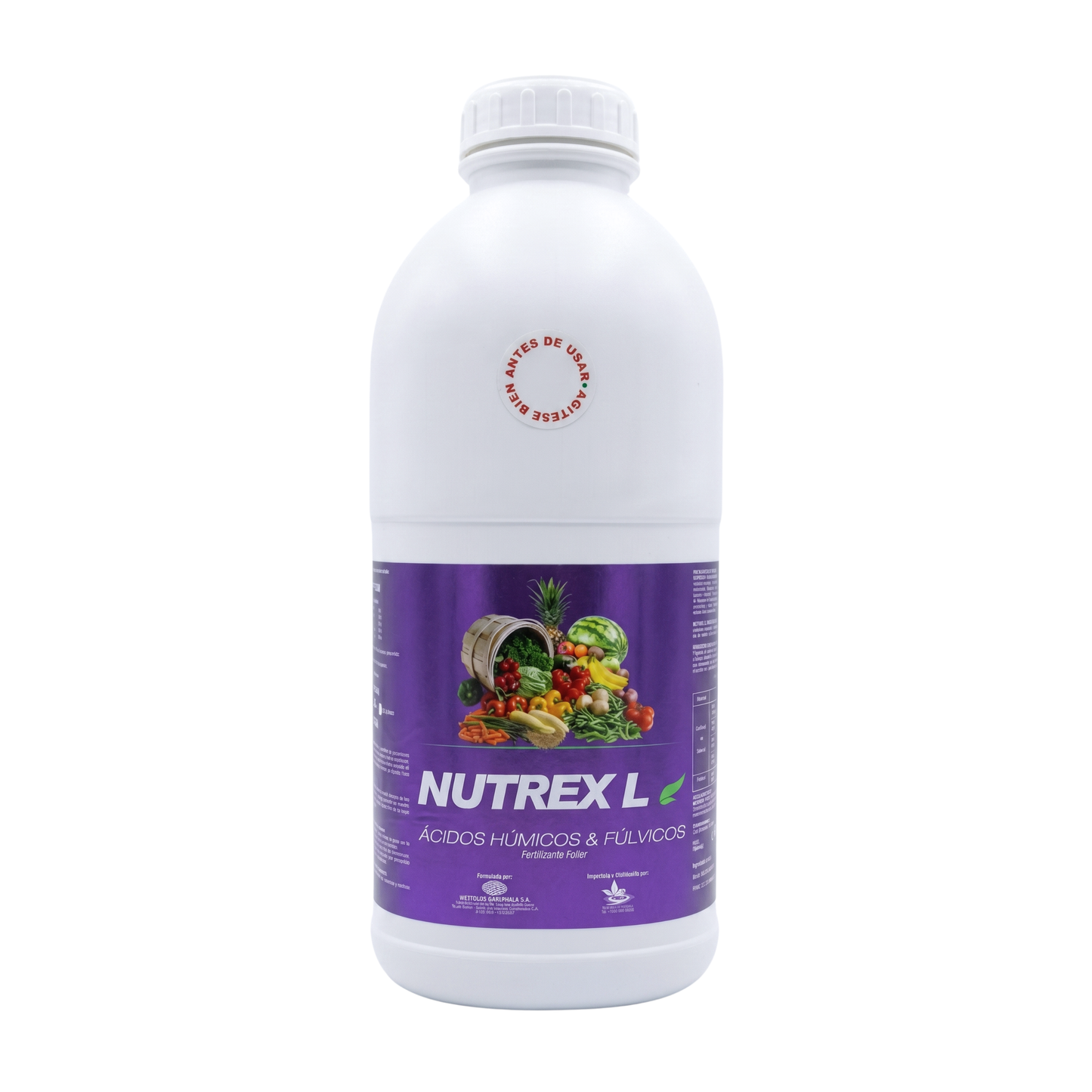 Àcidos Hùmicos y Fùlvicos Nutrex L 5 Litros