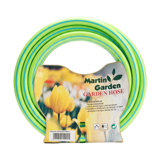 Manguera Martin Garden 5/8" x 100' verde/celeste
