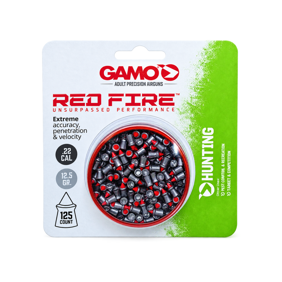 Red Fire Pellets Calibre.22 125 unidades