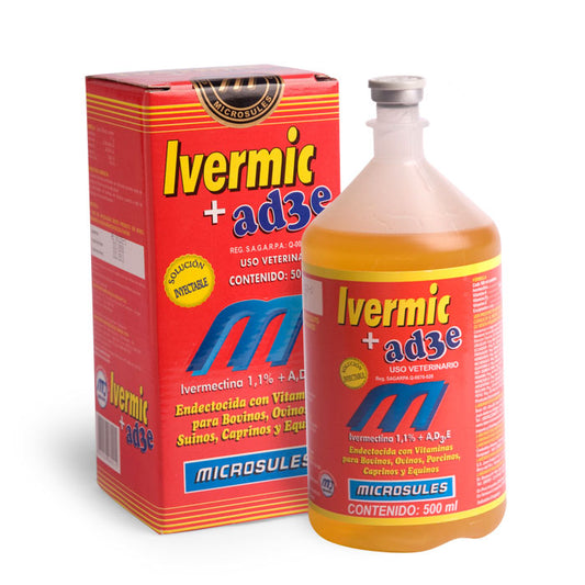 Ivermectina Al 1% Ad3E 500 Ml