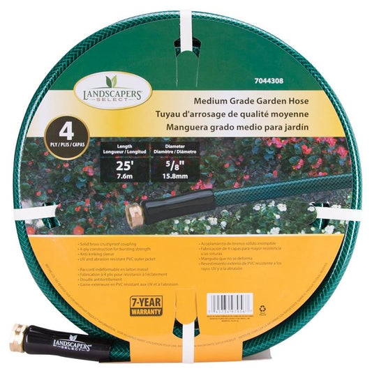 Manguera para jardin 5/8" x 25' Landscapers 4 capas