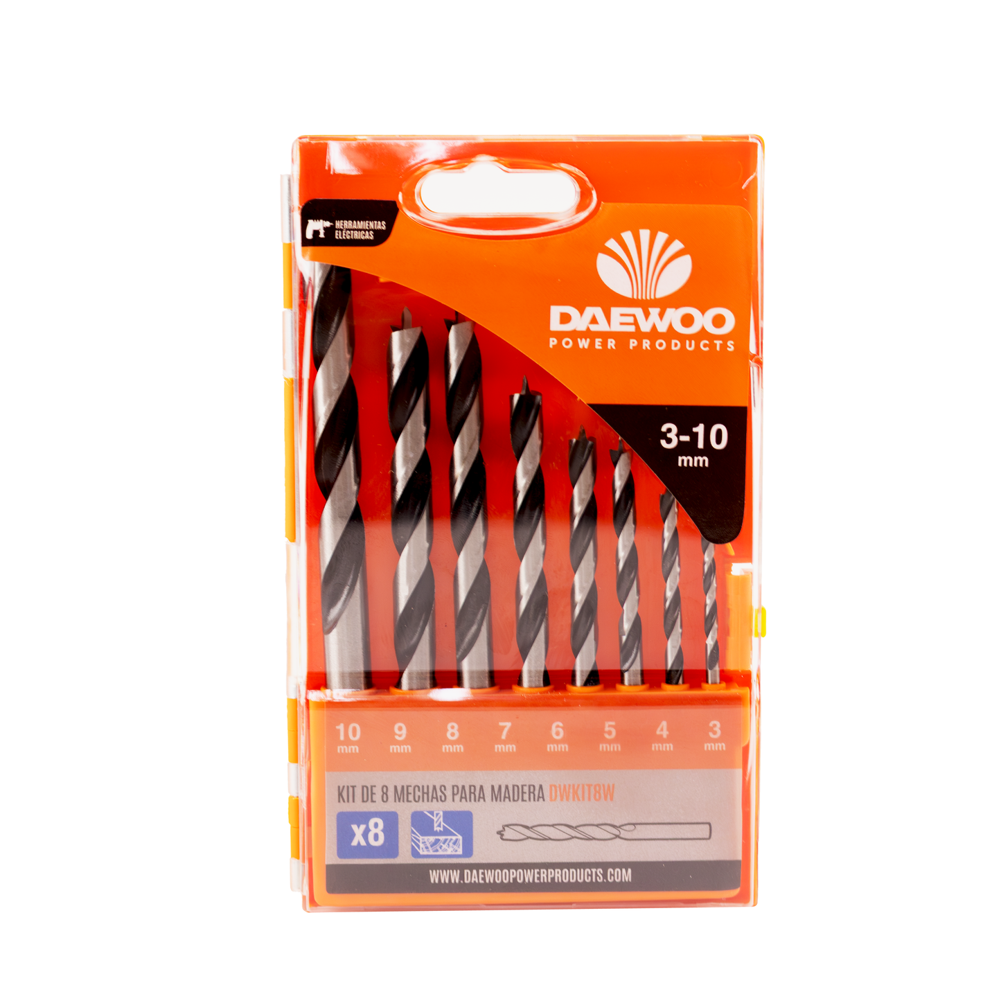 Set Broca 8PZS Para Pared Daewoo