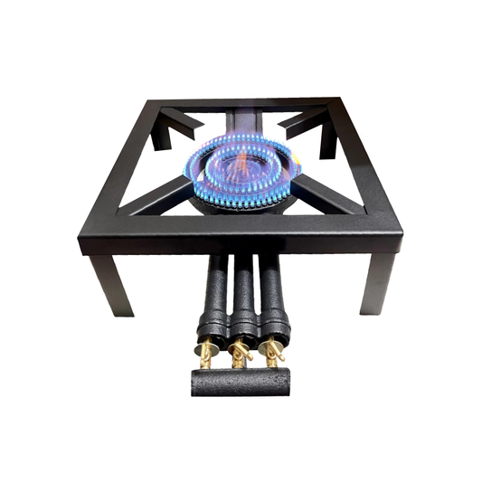 Estufa de Hierro 1 quemador/3 tubos