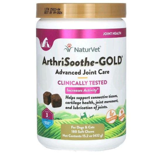 NaturVet Arthrisoothe Golmast 180 unidades