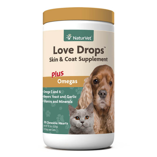 Vitaminas NaturVet para Perros y Gatos 200 unidades