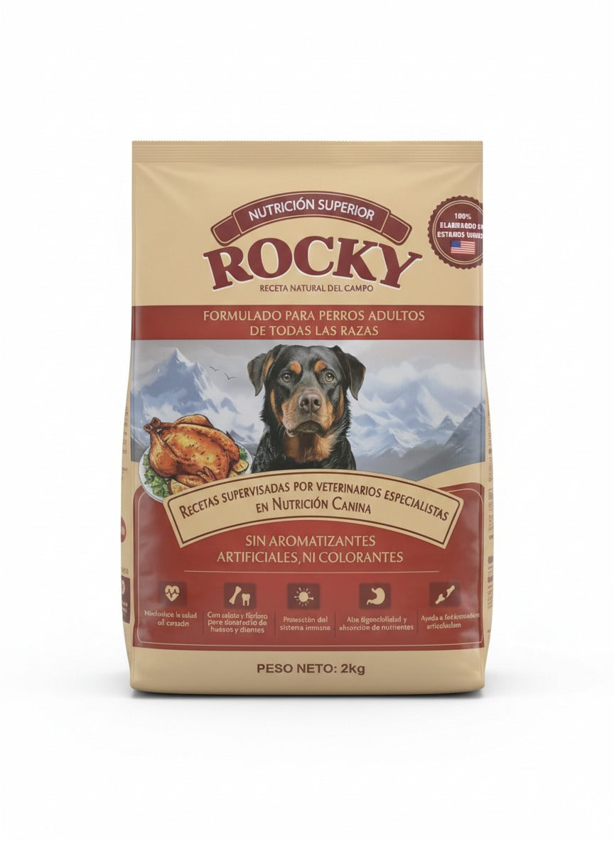 Rocky Adulto Pollo 2 Kg