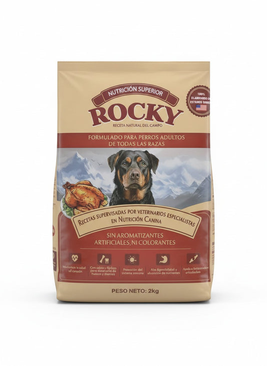 Rocky Adulto Pollo 2 Kg