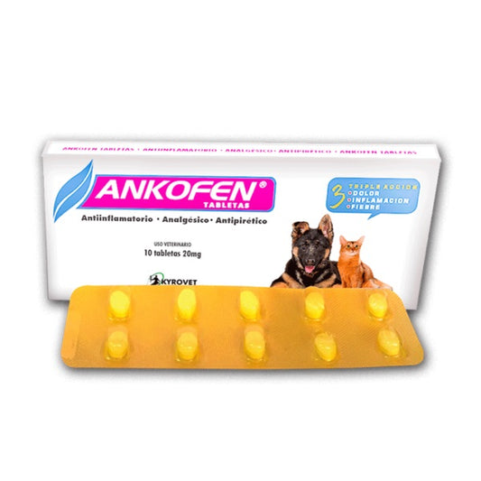 Ankofen Tabletas 10 Tabletas