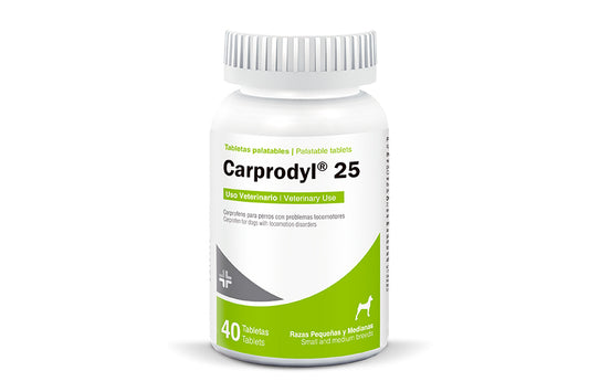 Carprodyl 25 Mg  40 Tabletas