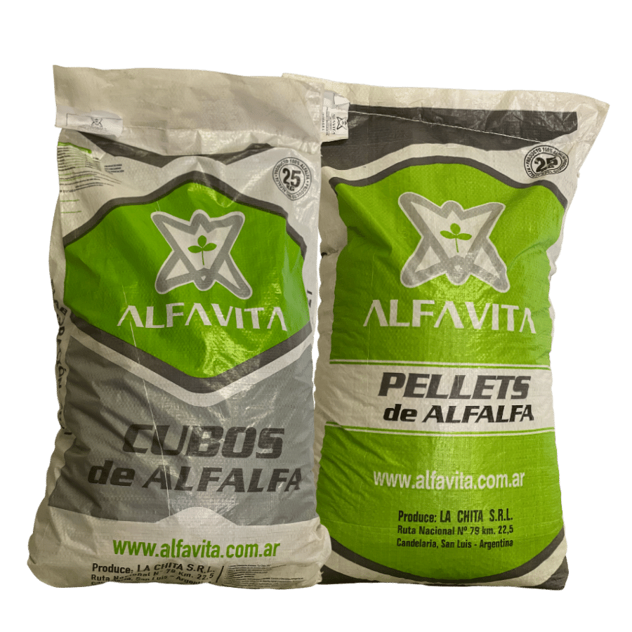 Alfalfa en Cubos 25 Kg
