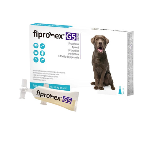 Fipronex G5 Drop On 6Ml 20-40 Kg