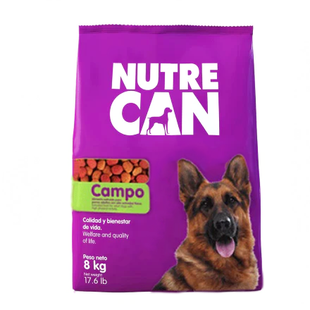 Alimento Seco Para Perros Adultos NutreCan Campo