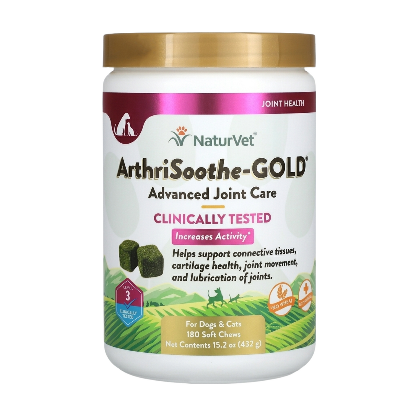 NaturVet Arthrisoothe Golmast 180 unidades