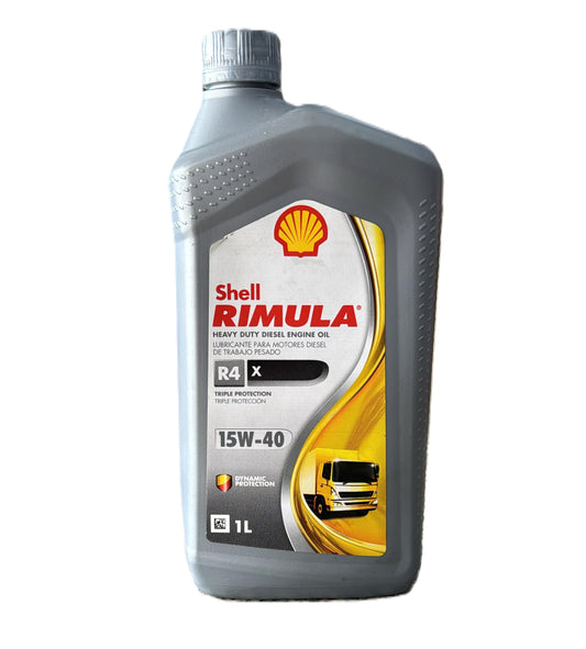 Aceite de Motor Shell Rimula 15W40 CK4 1/4