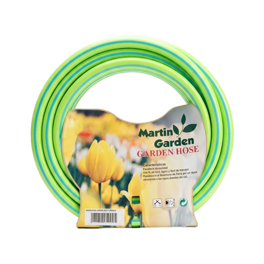 Manguera Martin Garden 5/8" x 25' verde/celeste