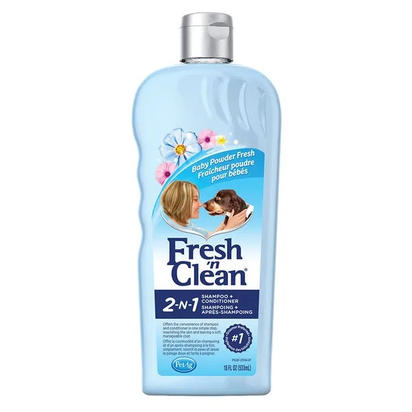 Shampoo Fresh & Clean 2-1 Baby Powder 18 Oz