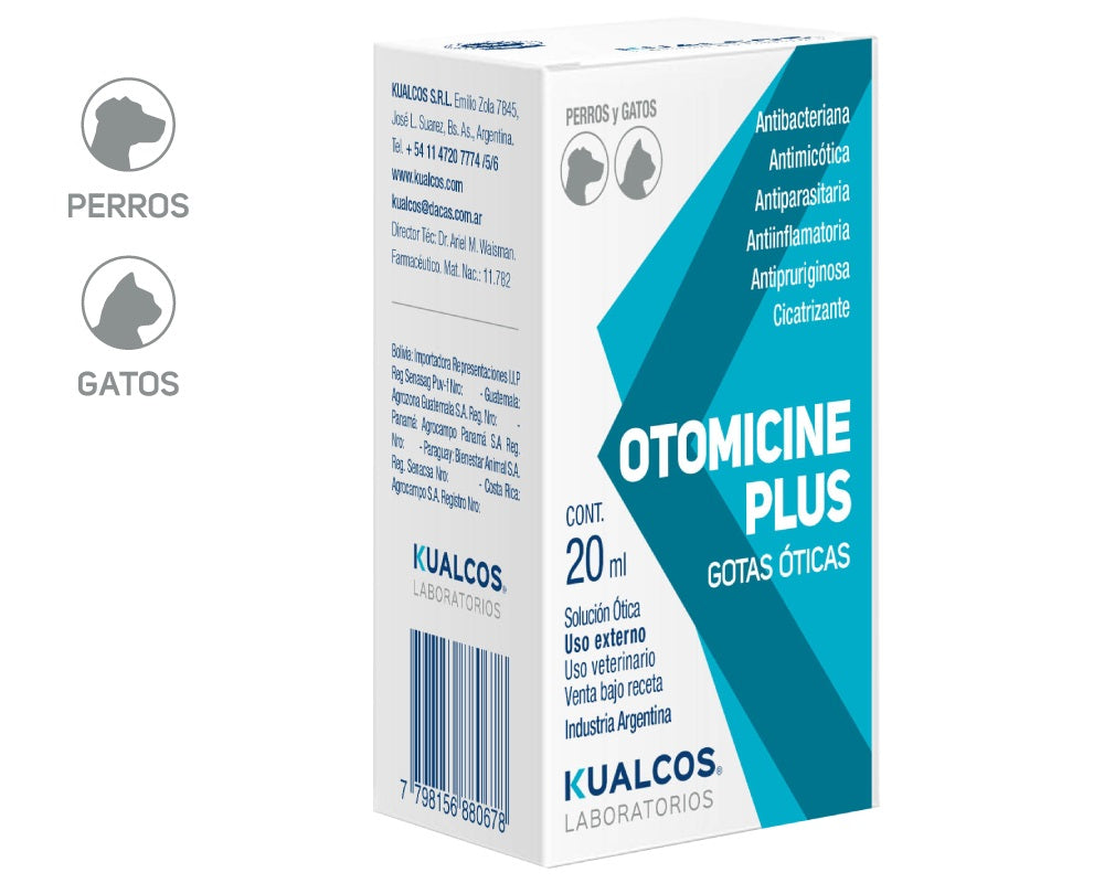 Otomicine Plus Gotas Òpticas 20 ML