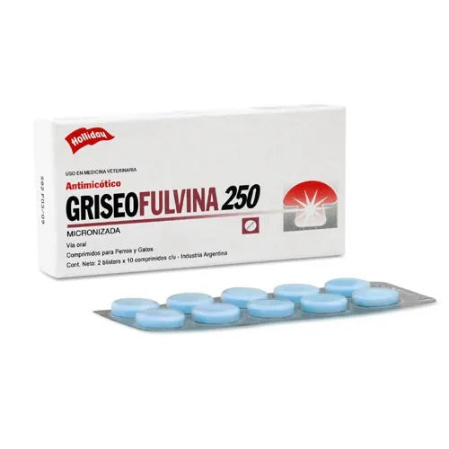 Griseofulvina 250Mg 20 Tabletas