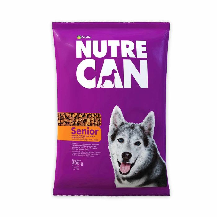 Alimento Seco Para Perros NutreCan Senior