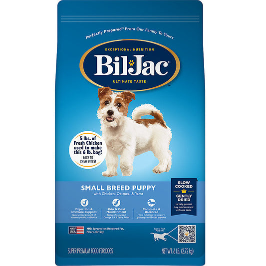 Alimento Seco Para Perro BilJac Cachorro Raza Pequeña 6 LB