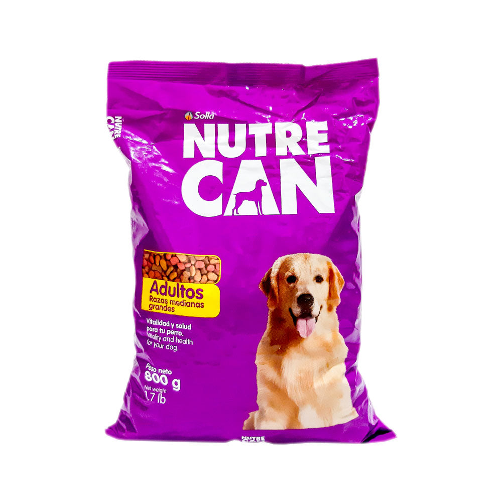 Alimento Seco Para Perros Adultos NutreCan Raza Mediana y Grande