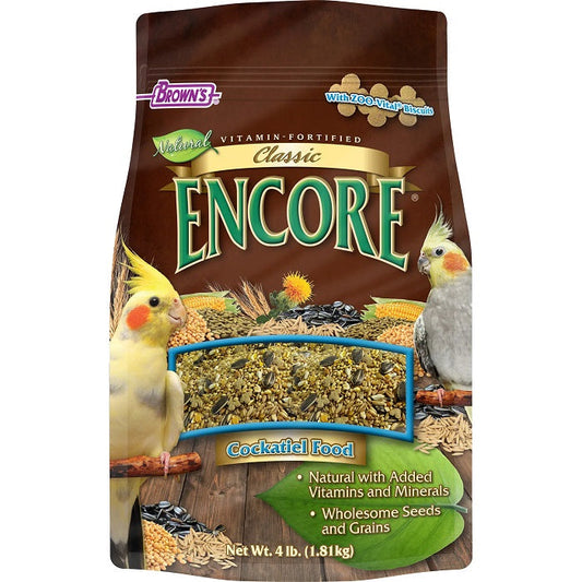 Alimento Browns Encore Cacatua Classic 4 Lb