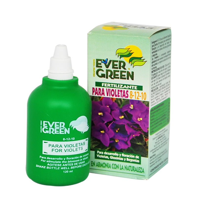 Fertilizante Evergreen Para Violetas 120 ml
