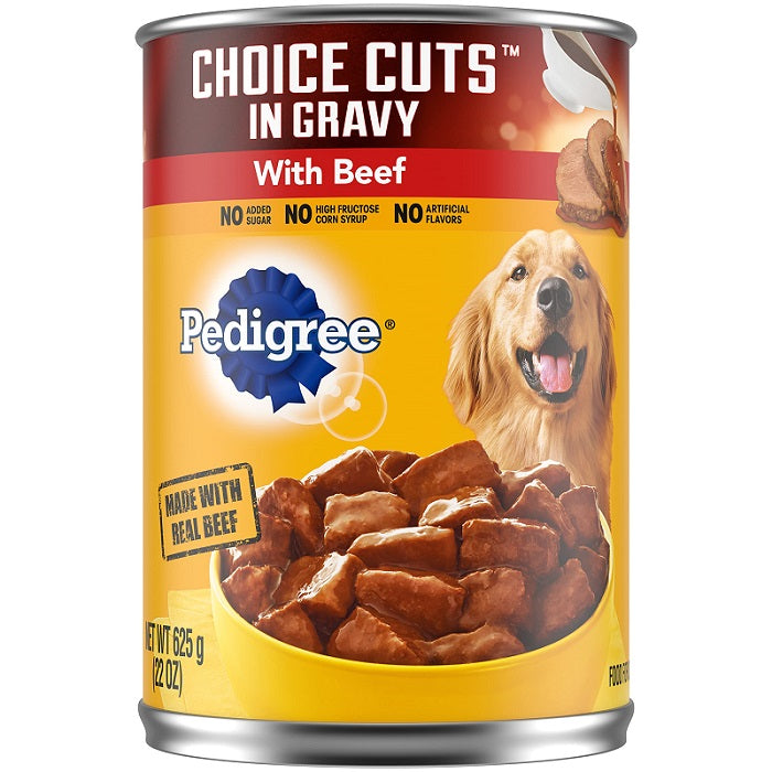 Alimento Hùmedo en Lata Pedigree Choice Cuts Beef 375g