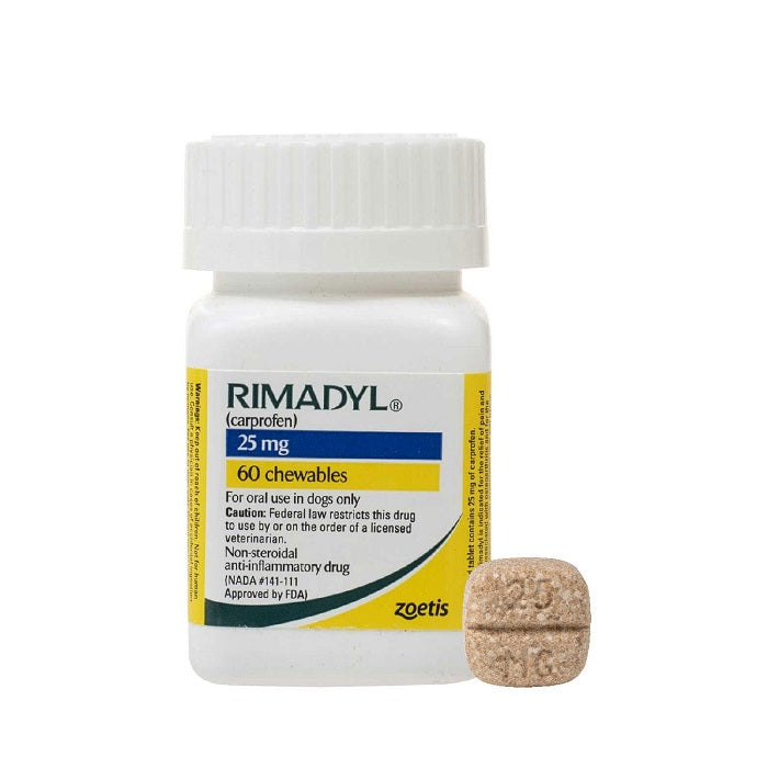 Antinflamatorio Para Perros Rimadyl 60 Tabletas