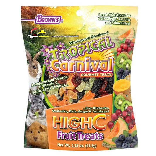 Snack Browns Tropical Carnival High C Pequeñas Especies