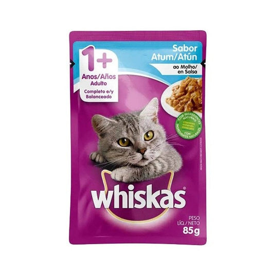 Alimento Hùmedo Para Gatos Whiskas Pouch Atun 85g