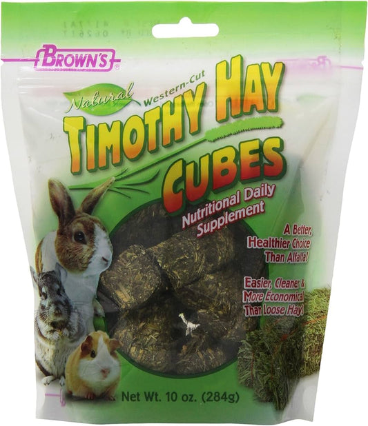 Cubos de Heno Browns Timothy 10 Oz