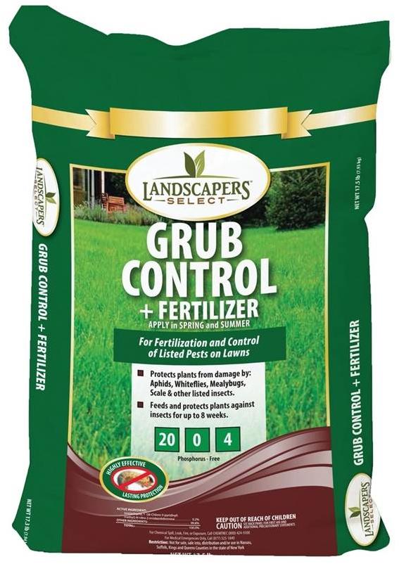 Fertilizante Y Control Gusano 20-0-4 17.5Lb