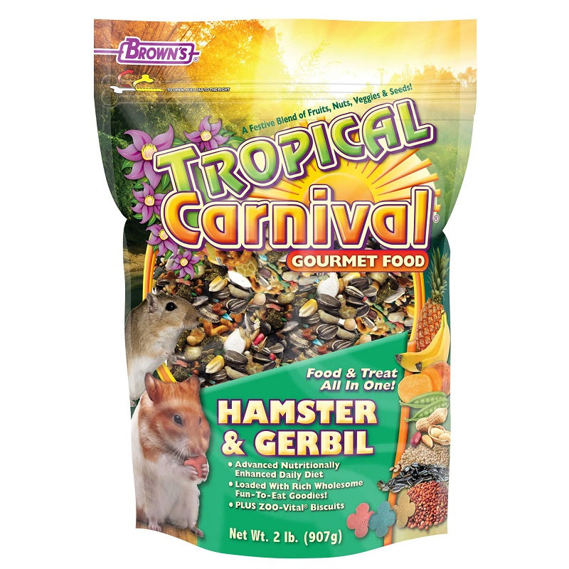 Alimento Browns Tropical Carnival Hamster 2 Lb