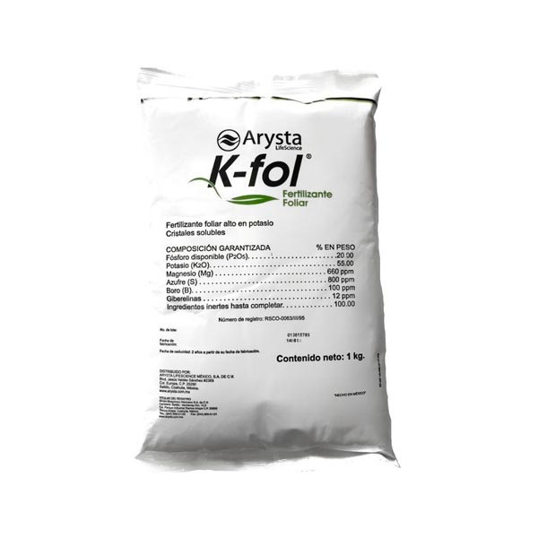Fertilizante Foliar K-Fol Kg