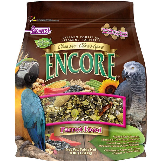 Alimento Browns Loros Encore Classic 4 Lb