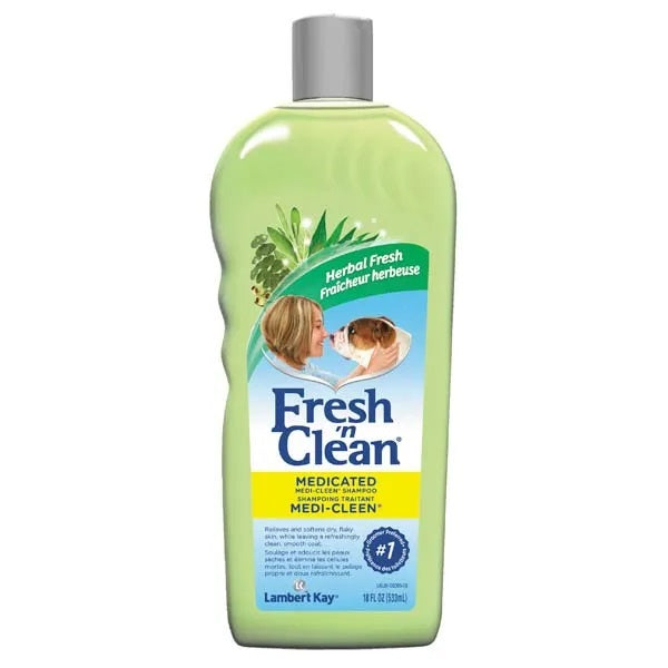 Shampoo Fresh & Clean Medi-Cleen Sin Olor 18 Oz