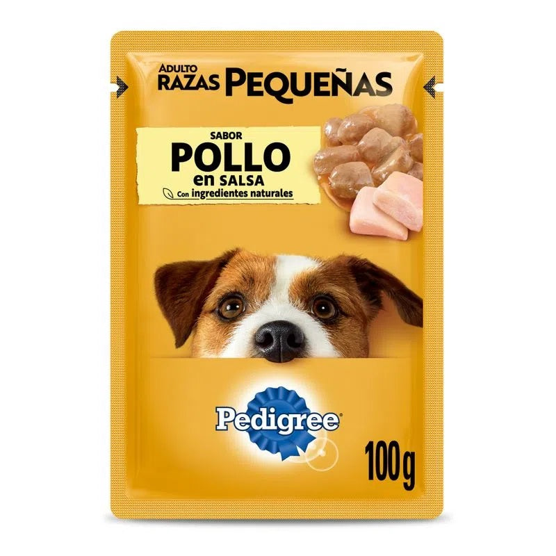 Alimento Hùmedo Para Perros Adultos Pedigree Raza Pequeña Pouch 100 G